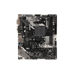ASRock B450M-HDV R4.0 - AM4 Micro-ATX Motherboard - AMD B450, DDR4, 2x DIMM, Ultra M.2 (PCIe 3.0)