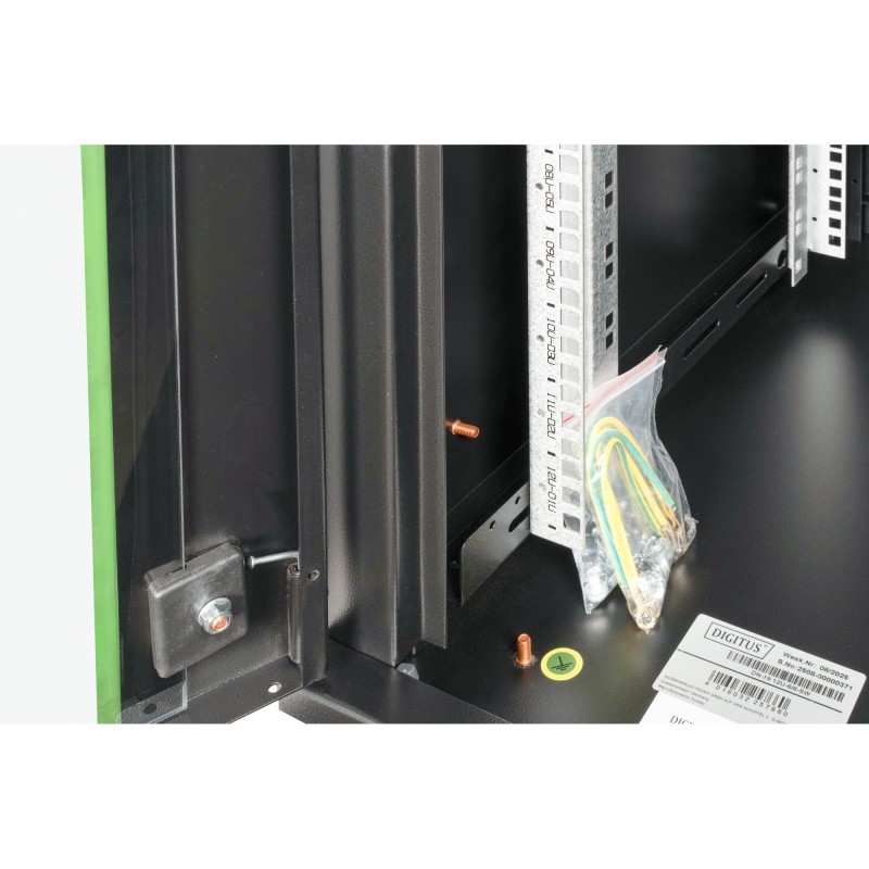 Digitus Wall-mount Rack 19" 12U - Black (RAL 9005) — Buy in Cyprus with Fast Delivery