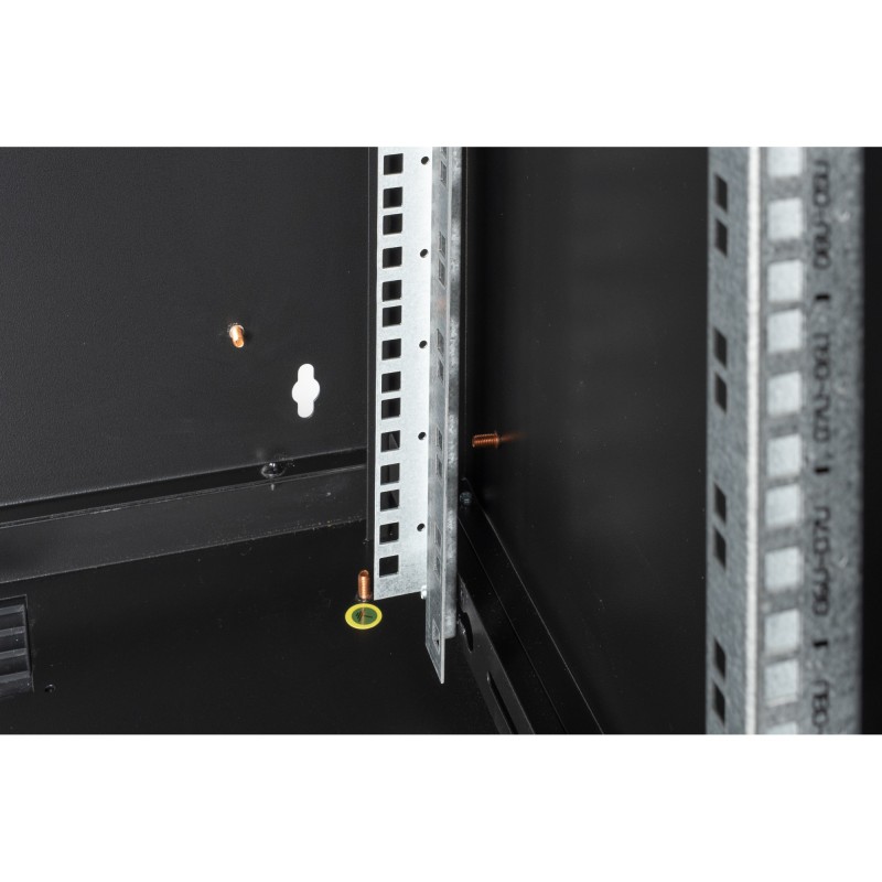 Digitus Wall-mount Rack 19" 12U - Black (RAL 9005) — Buy in Cyprus with Fast Delivery