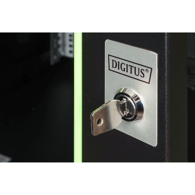 Digitus Wall-mount Rack 19" 12U - Black (RAL 9005) — Buy in Cyprus with Fast Delivery