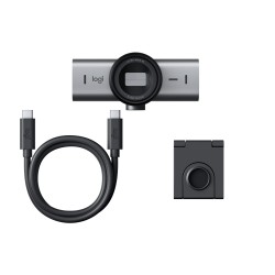 Logitech MX Brio 705 Business - 960-001530 - 4K 60fps Webcam, Autofocus, Privacy Shutter, Graphite