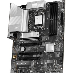 MSI PRO Z890-S WIFI - Z890-S - ATX, LGA1851, Silver, Wi-Fi 7, Thunderbolt 4, PCIe 5.0, 2.5G LAN, Max 256GB DDR5
