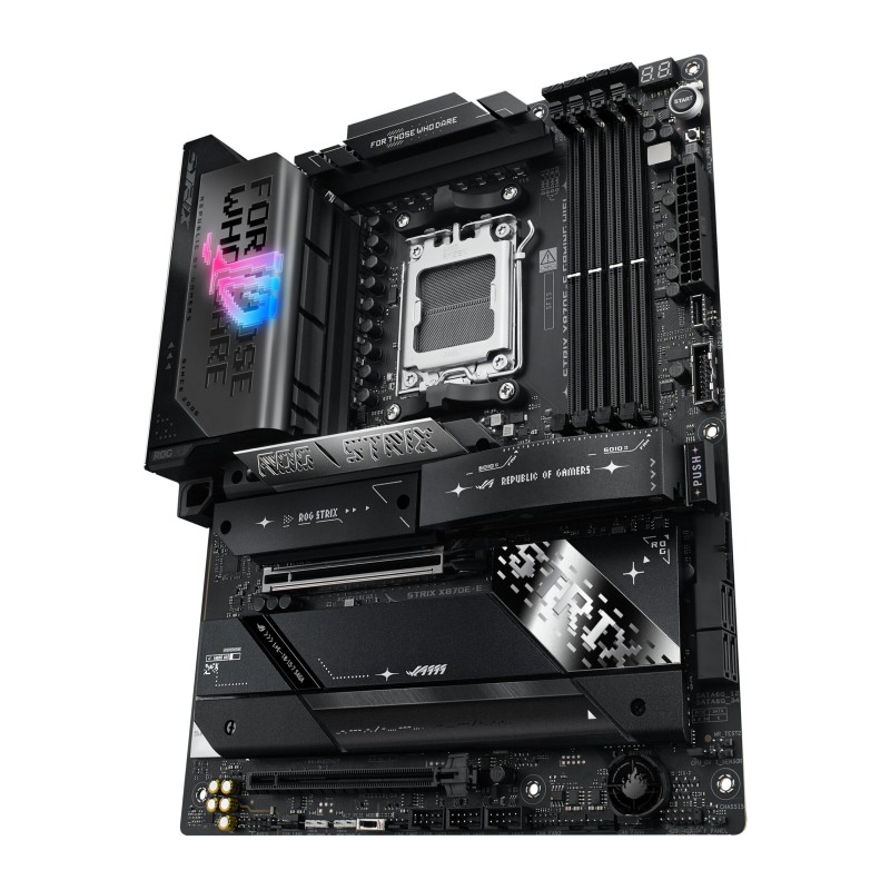 ASUS ROG Strix X870E-E Gaming WiFi - AM5, X870E, DDR5, 192GB Max, ATX, Wi‑Fi 7, PCIe 5.0 (Black)