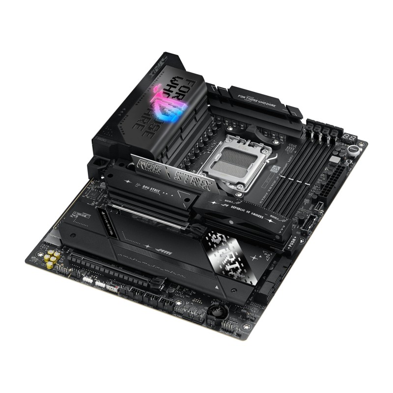 ASUS ROG Strix X870E-E Gaming WiFi - AM5, X870E, DDR5, 192GB Max, ATX, Wi‑Fi 7, PCIe 5.0 (Black)