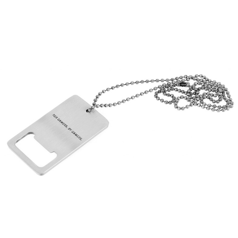 Razer Bottle Opener - Stainless Steel Dog Tag with Chain - Gamer Gift — Buy in Cyprus with Fast Delivery