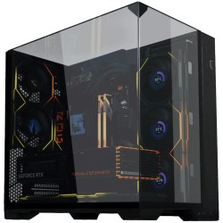 LIAN LI O11 Vision Compact Black - E-ATX under 280mm ATX 360AIO Tower PC Case — Buy in Cyprus with Fast Delivery