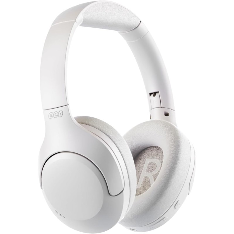 QCY H3 Lite Headset White - H3 Lite - ANC, 40mm Drivers, 68ms Latency, 60h Battery — Buy in Cyprus with Fast Delivery