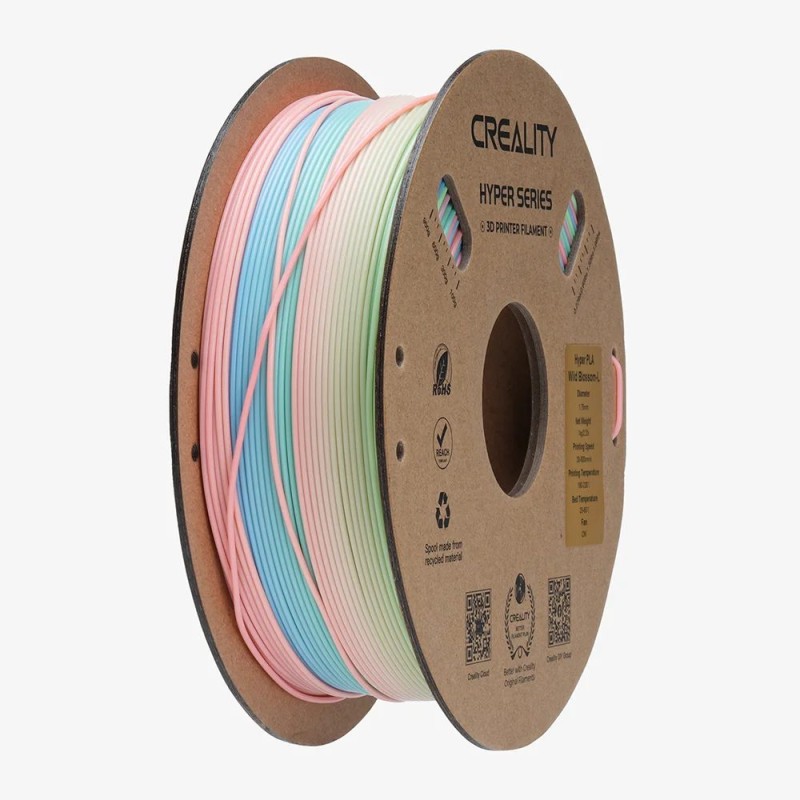Creality Hyper PLA Rainbow Spring Lake Filament - Rainbow, 1.75mm, 1kg (PLA) — Buy in Cyprus with Fast Delivery