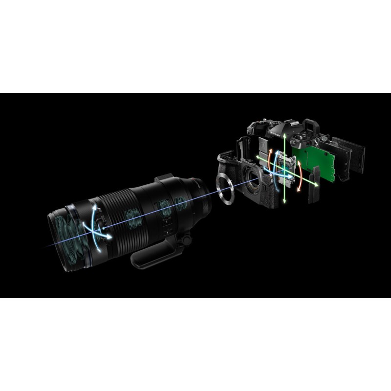 Olympus M.Zuiko Digital ED 100-400mm F5.0-6.3 IS II Lens - EZ-M1040 - Black — Buy in Cyprus with Fast Delivery