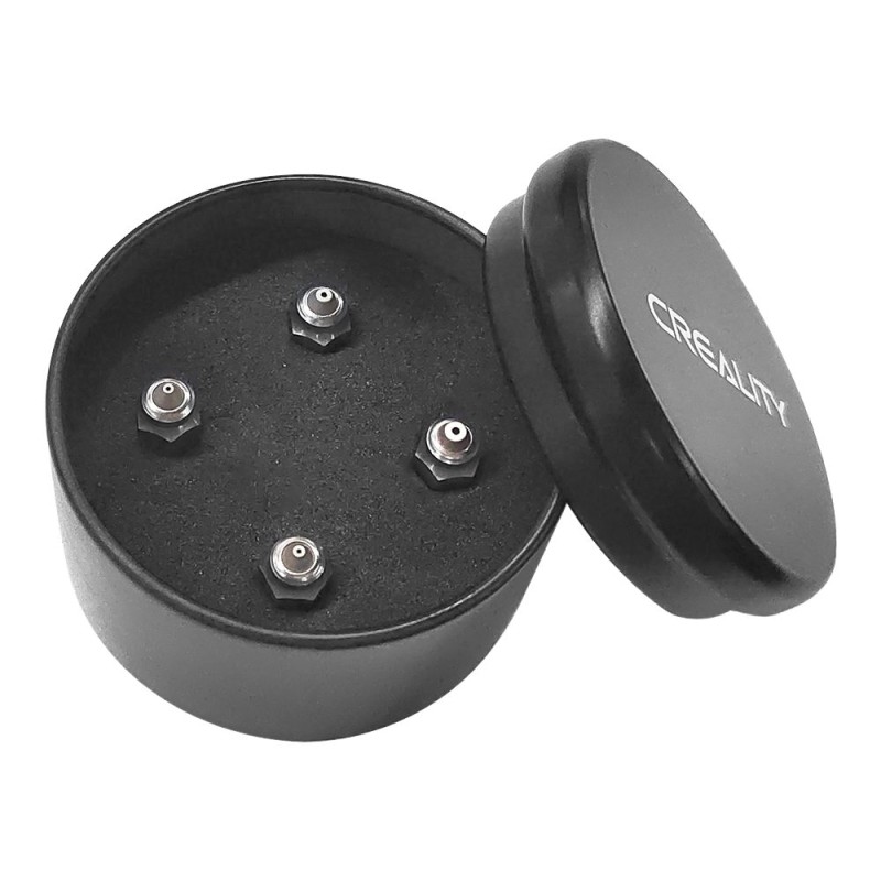Creality High Flow Nozzle Pack - Ender-3 V3 KE, CR-10 SE, K1 2023, K1 Max 2023 - Copper alloy + Hardened steel, high-flow