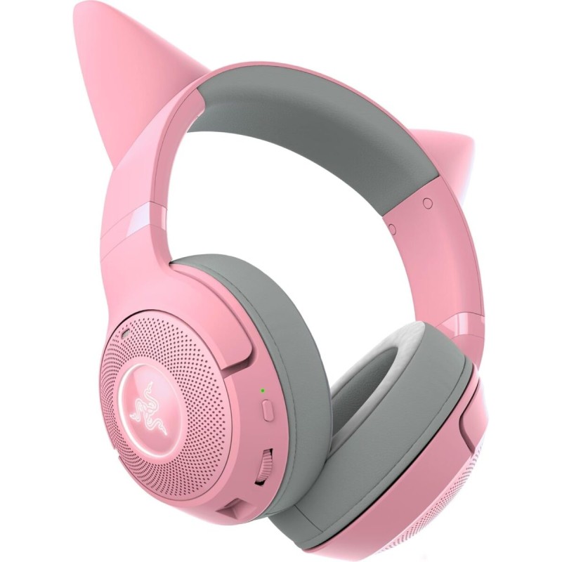Razer Kraken Kitty V2 BT - Kitty V2 - Quartz - RGB - 7.1 Gaming Headset - Kitty Ears - Bluetooth 5.2