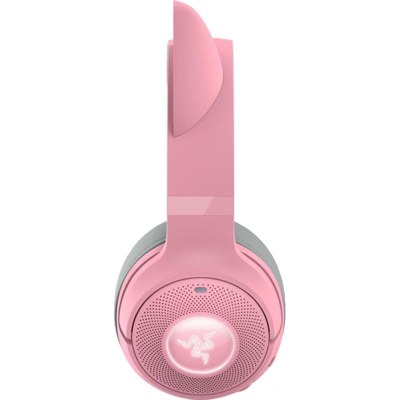 Razer Kraken Kitty V2 BT - Kitty V2 - Quartz - RGB - 7.1 Gaming Headset - Kitty Ears - Bluetooth 5.2