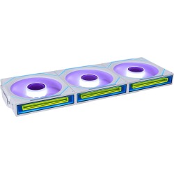 Lian Li UNI FAN SL-INF Wireless 3-Pack - SL-INF - White ARGB PWM 120mm Fans with Controller — Buy in Cyprus with Fast Delivery