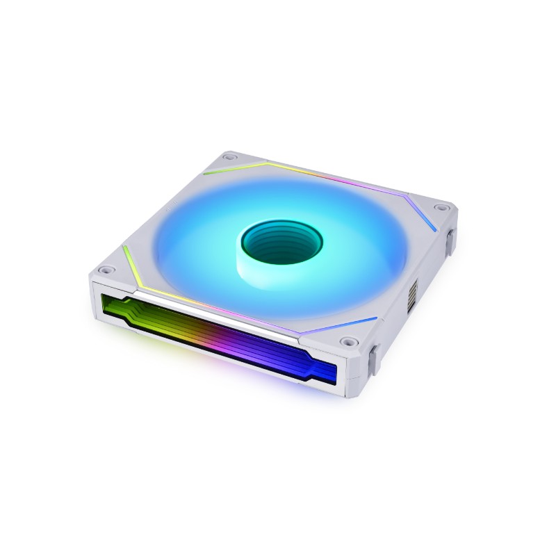 Lian Li UNI FAN SL-INF Wireless 3-Pack - SL-INF - White ARGB PWM 120mm Fans with Controller — Buy in Cyprus with Fast Delivery