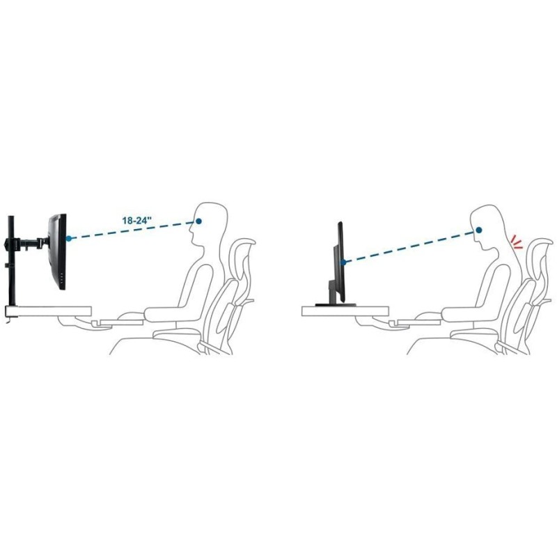 Arctic Z2 Basic - Z2 Basic - Dual Monitor Arm, Desk Clamp — Buy in Cyprus with Fast Delivery