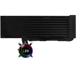 Lian Li HydroShift II LCD-C 360 - HYDROSHIFT II LCD-C 360 - Black, LCD display, Fanless 360mm AIO CPU Cooler