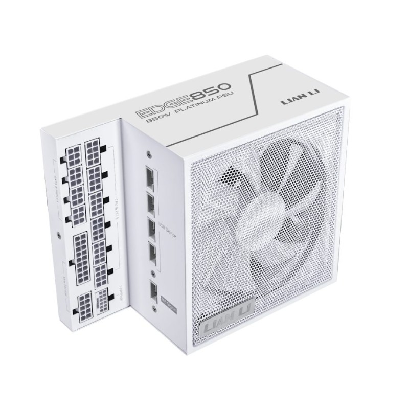 Lian Li Edge 850W White ATX PSU - 80+ Platinum - Fully Modular — Buy in Cyprus with Fast Delivery