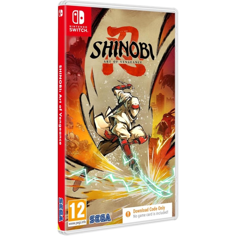SHINOBI: Art of Vengeance - Switch - Boxed Edition (Original Arcade Outfit, Fortune Hunter Amulet)