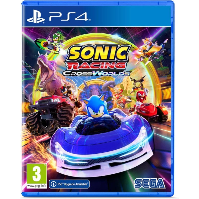 Sonic Racing: CrossWorlds - PS4 Disc Game - Multi-Dimensional Racing Adventure — Buy in Cyprus with Fast Delivery