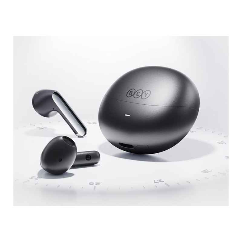 QCY AilyBuds Pro - Black - ANC, TWS, LDAC, 6 mic, A.I. Noise Cancel — Buy in Cyprus with Fast Delivery