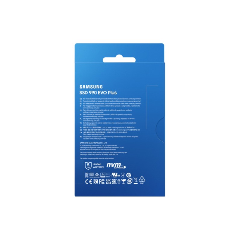 Samsung 990 EVO Plus 1TB M.2 NVMe SSD - PCIe 4.0 x4 7250 MB/s - MZ-V9S1T0BW (Boxed) — Buy in Cyprus with Fast Delivery