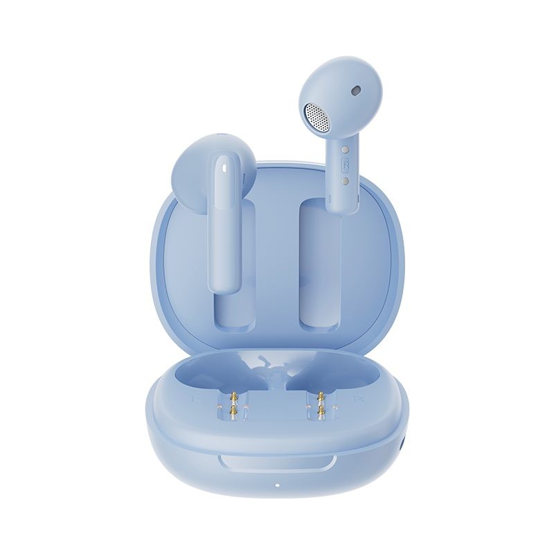 QCY AilyBuds E20 Clear Blue - E20 - Hybrid ANC TWS Earbuds, 6 mics, 13mm driver, IPX4, BT5.4, 35h