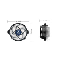 Arctic Alpine 23 - 23 - 95W CPU Cooler for AM4 Socket — Buy in Cyprus with Fast Delivery