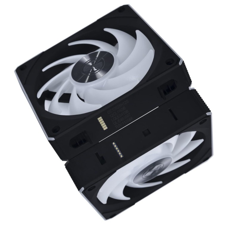 Lian Li UNI RGB Fan CL Wireless 120mm - Black - 3x Fans with Wireless Controller - Static Pressure