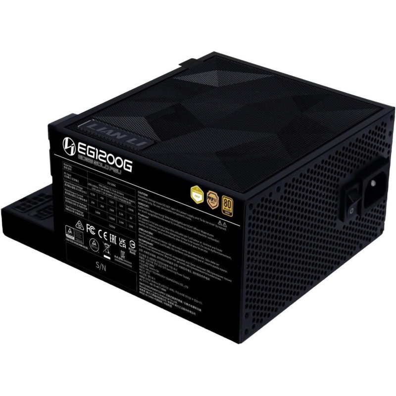 Lian Li Edge 1200W PSU - Black - 80+ Gold, Fully Modular, USB Hub — Buy in Cyprus with Fast Delivery