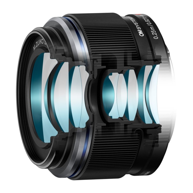 Olympus 25mm f/1.8 II - ES-M2518 - Black, Micro Four Thirds — Buy in Cyprus with Fast Delivery