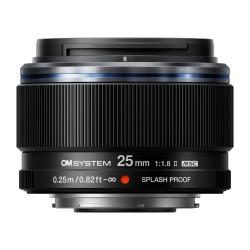 Olympus 25mm f/1.8 II - ES-M2518 - Black, Micro Four Thirds — Buy in Cyprus with Fast Delivery