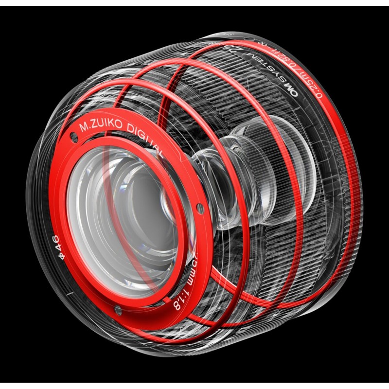 Olympus 25mm f/1.8 II - ES-M2518 - Black, Micro Four Thirds — Buy in Cyprus with Fast Delivery