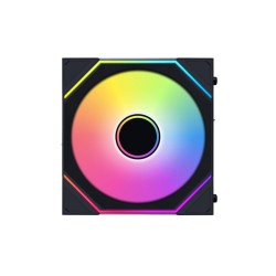 Lian Li UNI FAN INFINITY SL-INF Wireless 120mm - 3-Pack, Black - Reverse Air Flow, Controller Included