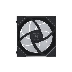 Lian Li UNI FAN INFINITY SL-INF Wireless 120mm - 3-Pack, Black - Reverse Air Flow, Controller Included