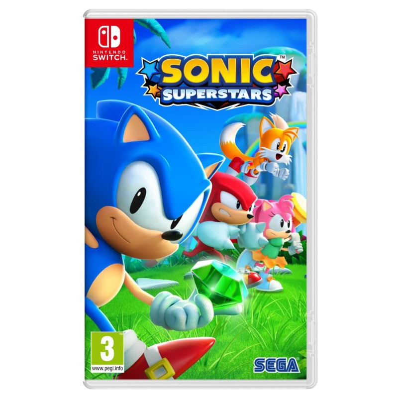 Sonic Superstars Switch - Nintendo Switch - High-speed 2D/3D Sonic action — Buy in Cyprus with Fast Delivery