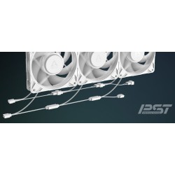 Arctic P12 Pro A-RGB - P12 Pro A-RGB - White, 120mm PWM Case Fan, FDB, 3000 RPM, ARGB — Buy in Cyprus with Fast Delivery