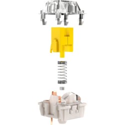 Razer Yellow Linear Mechanical Keyboard Switches Pack - Gen-3 - (Lubed, 3-Pin, Gaming) — Buy in Cyprus with Fast Delivery
