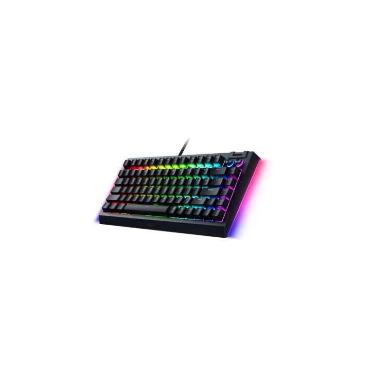 Razer BlackWidow V4 75% - V4 - Orange Tactile Switches, Per-Key RGB, 75% Layout, Wired — Buy in Cyprus with Fast Delivery