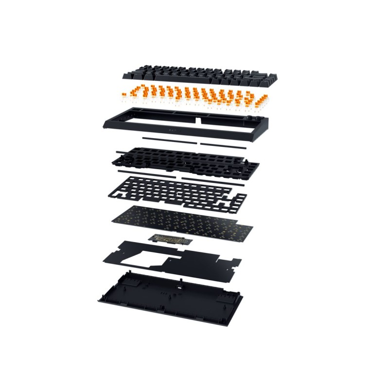 Razer BlackWidow V4 75% - V4 - Orange Tactile Switches, Per-Key RGB, 75% Layout, Wired — Buy in Cyprus with Fast Delivery