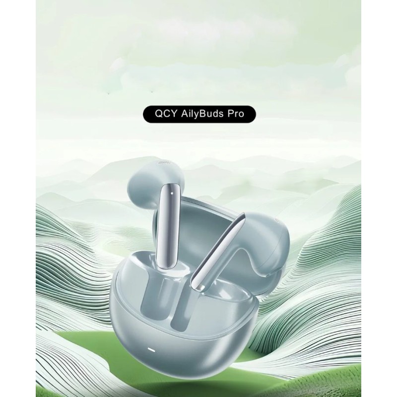 QCY AilyBuds Pro Semi-Ear ANC TWS Green LDAC Ultra HD Multi-point - AilyBuds Pro - Green — Buy in Cyprus with Fast Delivery