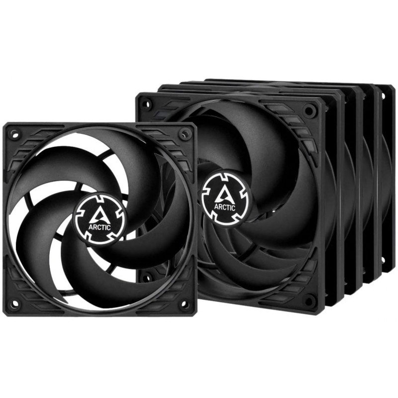 ARCTIC F12 PWM - F12 PWM - Pack of 5 - 120mm Black Case Fan, PWM, 1350 RPM, Low Noise — Buy in Cyprus with Fast Delivery