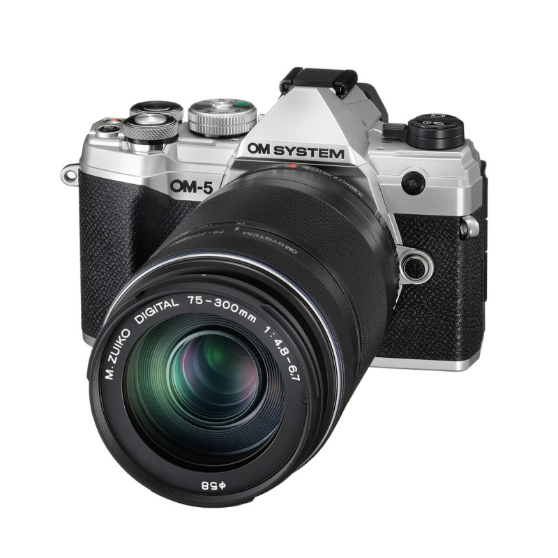 Olympus M.Zuiko Digital ED 75-300mm f/4.8-6.7 II - EZ-M7530-2 - Black, Micro Four Thirds, 58mm filter