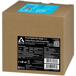 Arctic P12 PWM PST RGB 0dB - P12 PWM PST RGB 0dB - 120mm PWM ARGB Case Fan — Buy in Cyprus with Fast Delivery