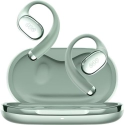 QCY Crossky R70 Green - CT-02 - Open Ear Wireless Headphones, BT 6.0, LDAC, 52h Hi-Res Audio