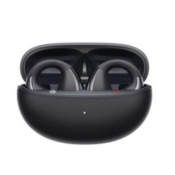 QCY Crossky C30 Black Open Ear TPU Earclip, Bass Enhance Algo. BT 5.4 Dual Connection Earbuds 25h - C30 - Black