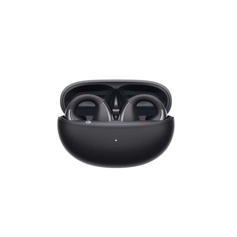 QCY Crossky C30 Black Open Ear TPU Earclip, Bass Enhance Algo. BT 5.4 Dual Connection Earbuds 25h - C30 - Black