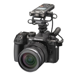 Olympus OM System OM-1 II body - OM-1 II - Black, includes CB-USB13 USB cable, shoulder strap, BLX-1 battery