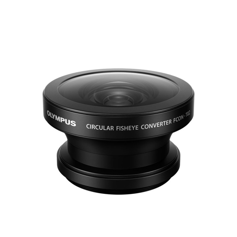 Fisheye Converter for Olympus TG-1 to TG-6 - FCON-T02 - Circular/Full-frame fisheye, waterproof to 15 m