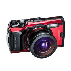Fisheye Converter for Olympus TG-1 to TG-6 - FCON-T02 - Circular/Full-frame fisheye, waterproof to 15 m