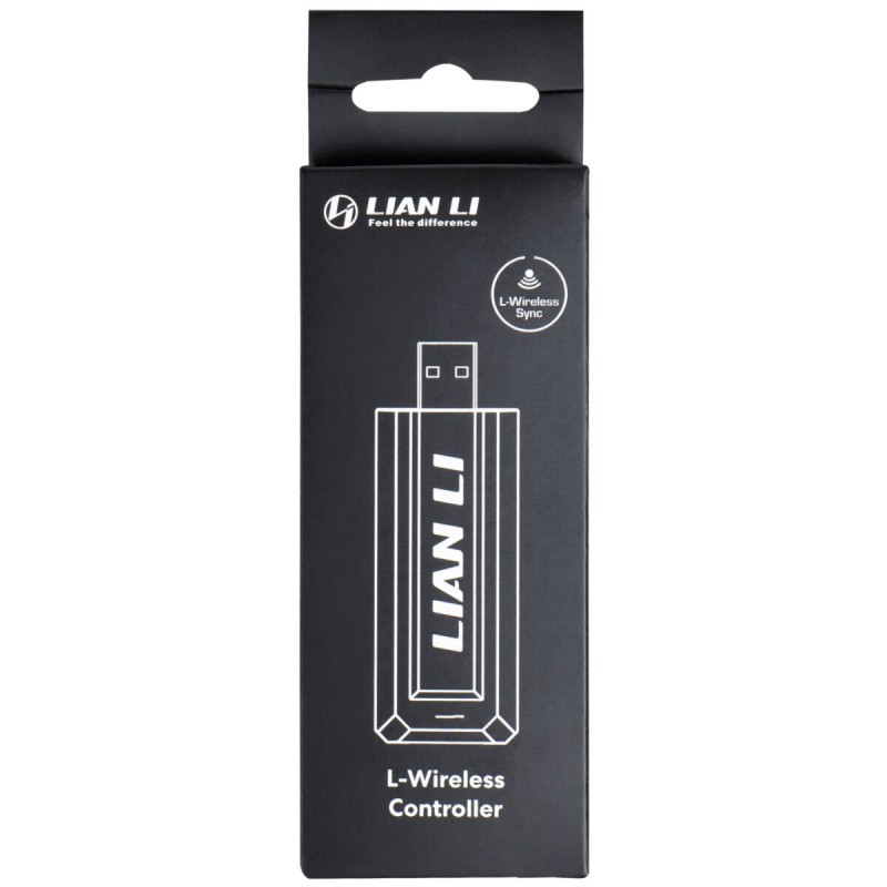 Lian Li Universal Wireless Controller - STRIMER INFINITY - Black, Wireless fan and lighting control